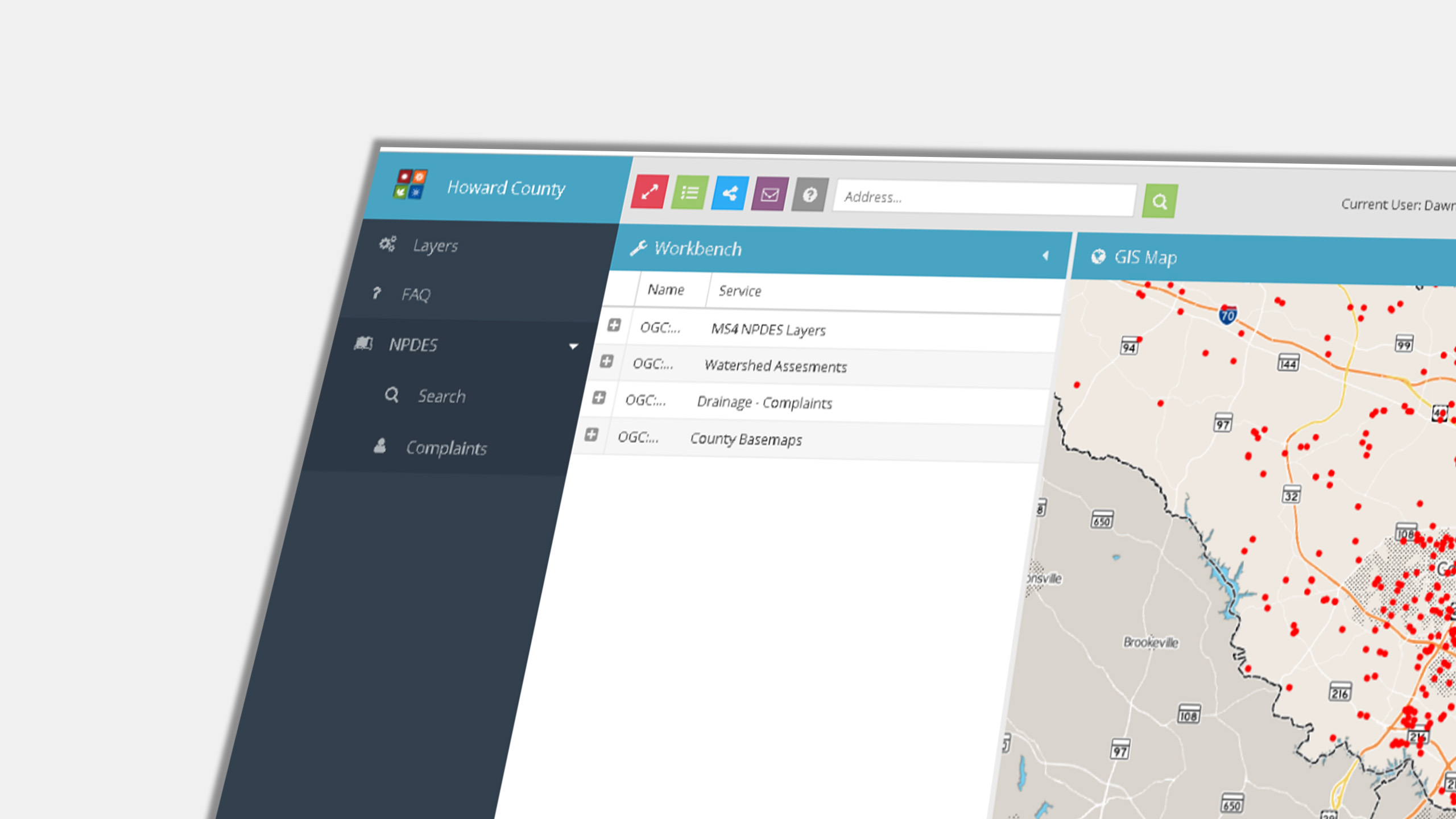 Watershed Assessment App for Howard County