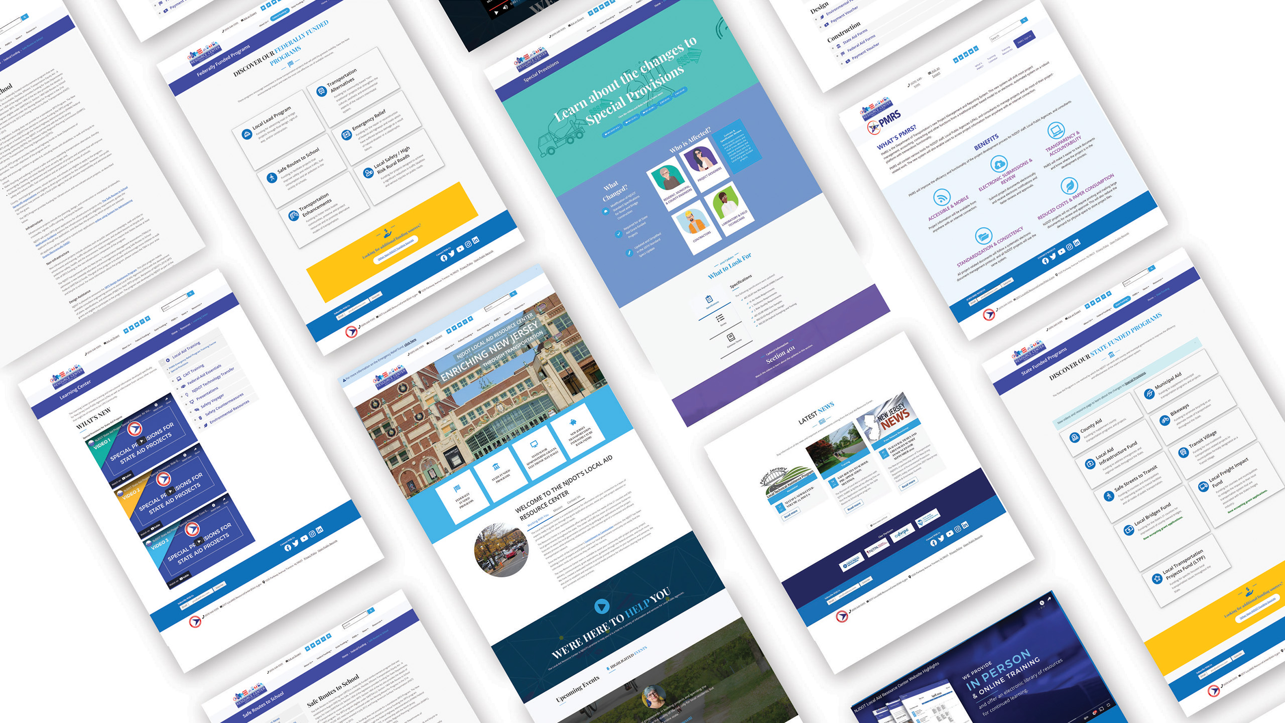 Local Aid Resource Center Website for NJDOT