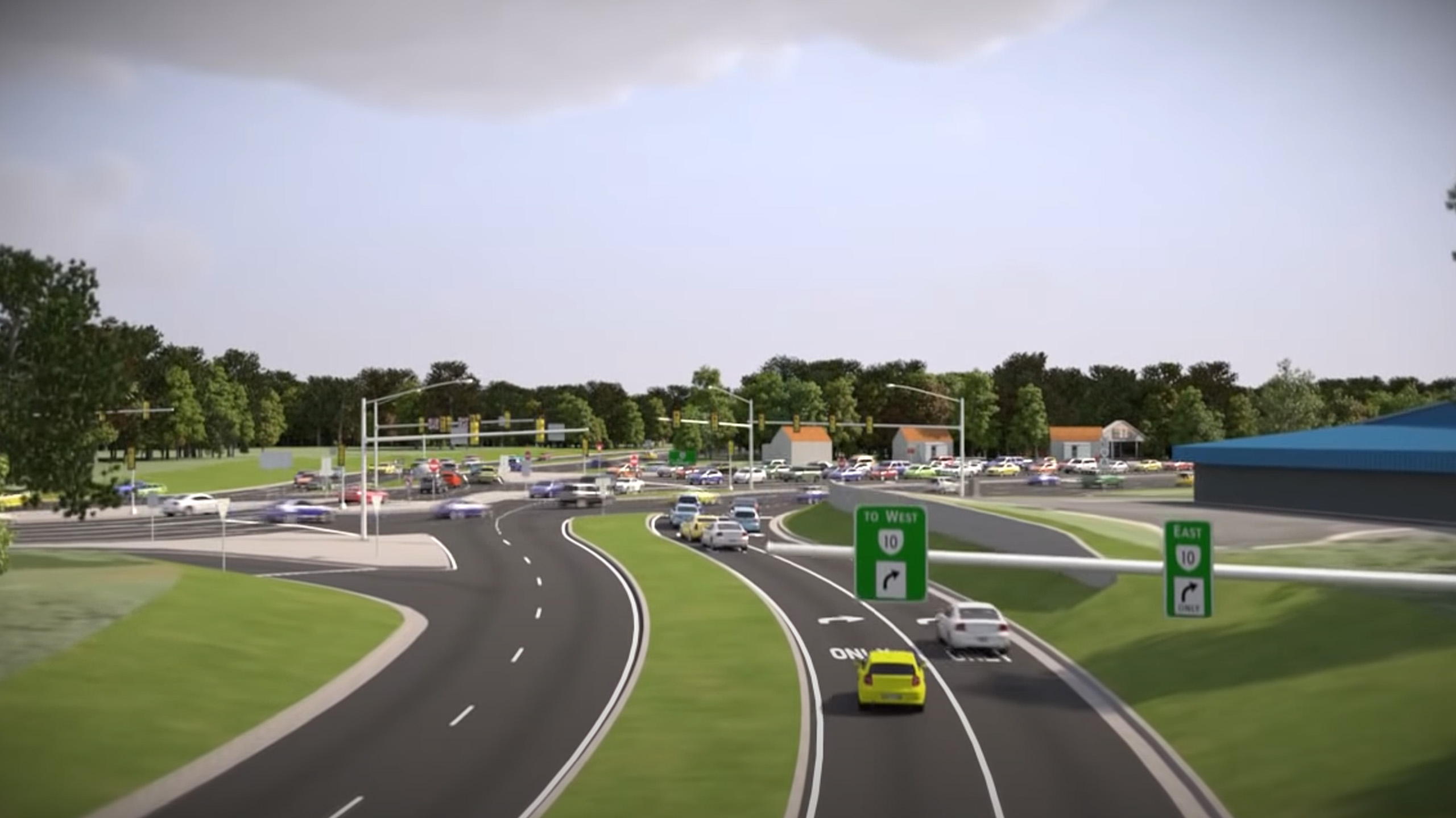 Traffic Simulation Animation for Chesterfield County