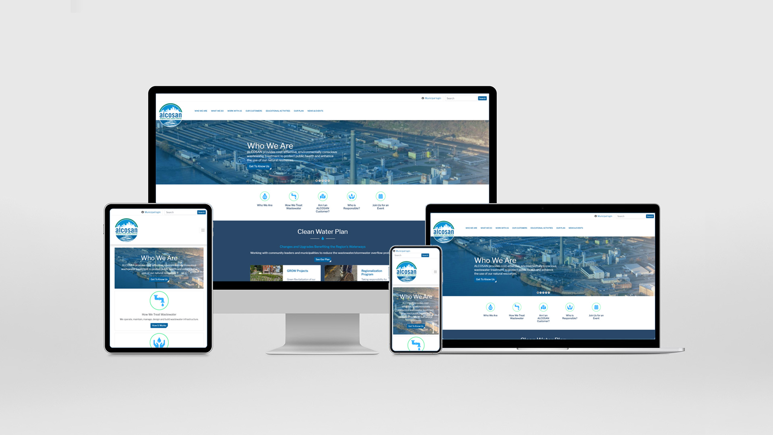 Authority Website for ALCOSAN